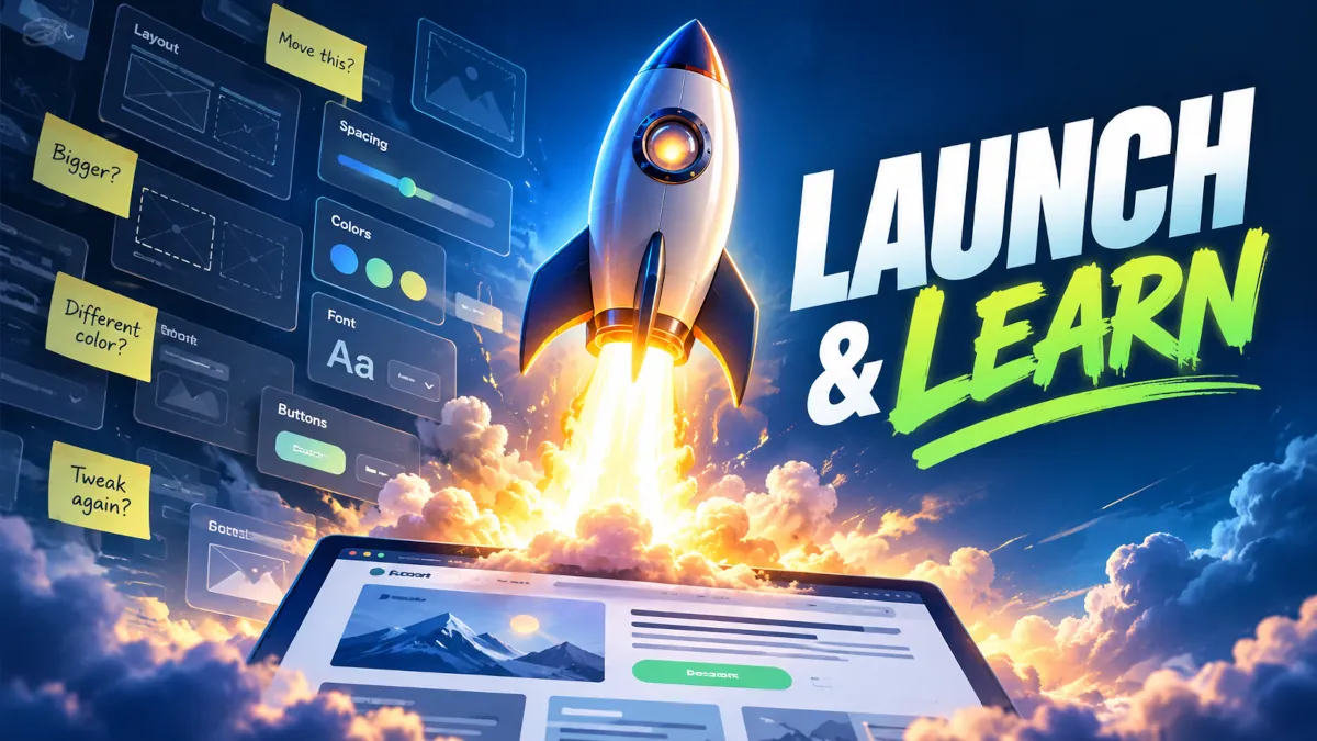 At Some Point, You Have to Launch
